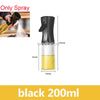 2in1 Kitchen Spray Oil Dispenser Oil Sprayer Polisher or Oil Brush for Air Fryer Salad Grilling Roasting Cooking Kitchen Acceeso