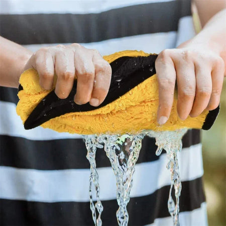 Microfiber Car Cleaning Towels – 1/2/6pcs, Detailing & Drying Cloths