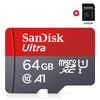 SanDisk Micro tf Card 256GB 128GB 64GB 32GB A1 Class 10 Memory Card UHS-1 TF Flash Card for Samrtphone/PC