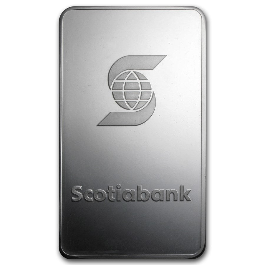 10 oz Silver Scotiabank Bar