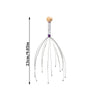 Octopus Head Massager Scratching Scalp Relaxation Relief Body Massager Scratcher Relieves Tension Health Care Tools Random Color