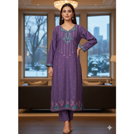 Pure Cotton Embroidery Work Aganur 1-Piece Dress. Factory Price - Save $26