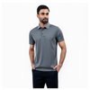 Richman Dark Ash Color Half Sleeve Polo Shirt