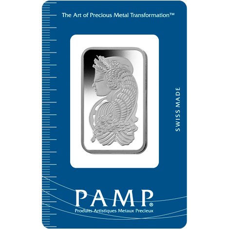 1 oz Palladium Bar – Pamp Suisse