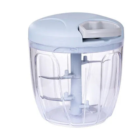 Pink/Blue Garlic Chopper – 500ML/900ML Hand‑Pulled Vegetable & Meat Grinder