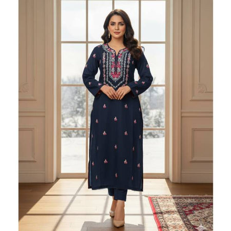 Pure Cotton Embroidery Work Aganur 1-Piece Dress. Factory Price - Save $26