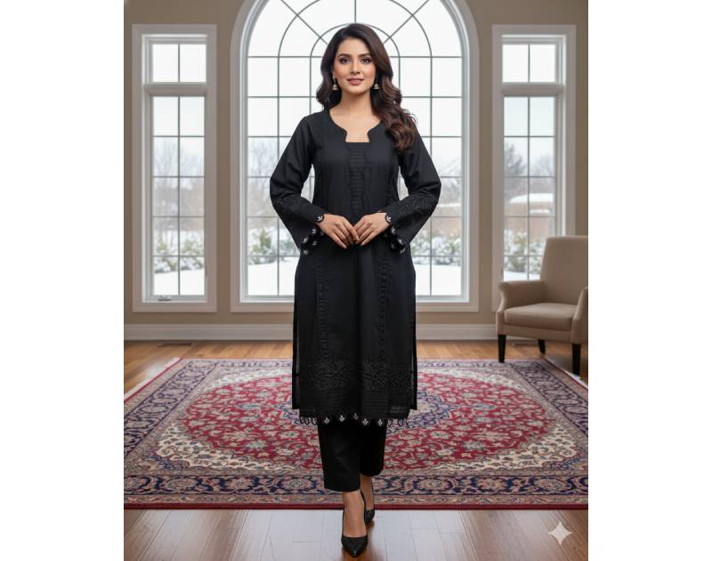 Pure Cotton Embroidery Work Aganur 1-Piece Dress. Factory Price - Save $26