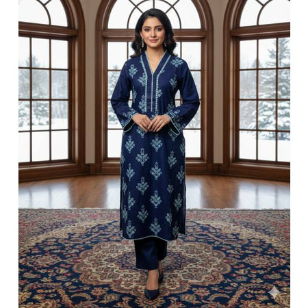 Pure Cotton Embroidery Work Aganur 1-Piece Dress. Factory Price - Save $26