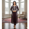 Pure Cotton Embroidery Work Aganur 1-Piece Dress. Factory Price - Save $25