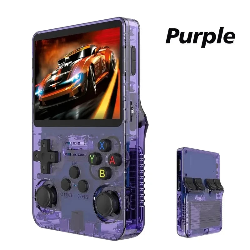 R36S Retro Handheld Game Console – 128GB, 3.5'' IPS Screen, Portable Player