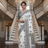Gujarati Cotton Saree with Hand Embroidery Work. Factory Price - Save $77