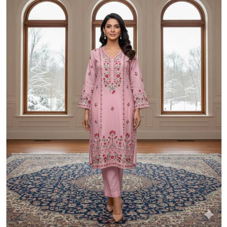 Pure Cotton Embroidery Work Aganur 1-Piece Dress. Factory Price - Save $25