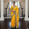 Gujarati Cotton Saree with Hand Embroidery Work. Factory Price - Save $77