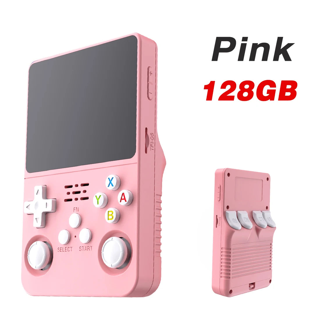 R36S Retro Handheld Game Console – 128GB, 3.5'' IPS Screen, Portable Player