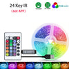 RGB Led Strip Lights 1M-40M  Led Room Light with APP Control Flexible Ribbon Luces Led Tape for Room Bedroom Decoration