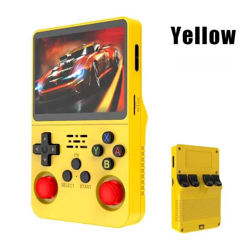 Open Source R36S Retro Handheld Video Game Console Linux System 3.5 Inch IPS Screen Portable Pocket Video Player 64GB 128G Games