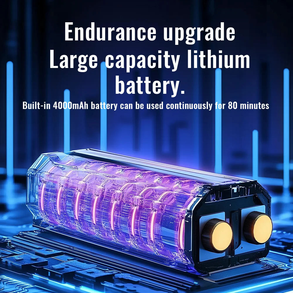 130000RPM Turbofan High Power Jet Fan Brushless Motor Variable Speed Dust Blower Cleaning Tool Air Duster Handheld Air Blower