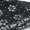 Black-Silver Jamdani Saree