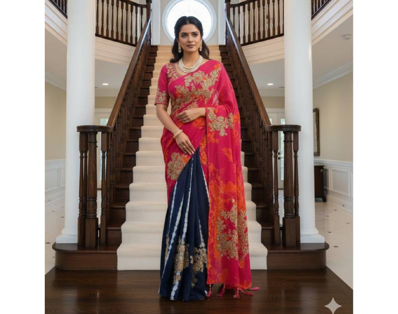 Designer Saree – Elegant & Stylish Look. Factory Price - Save $129