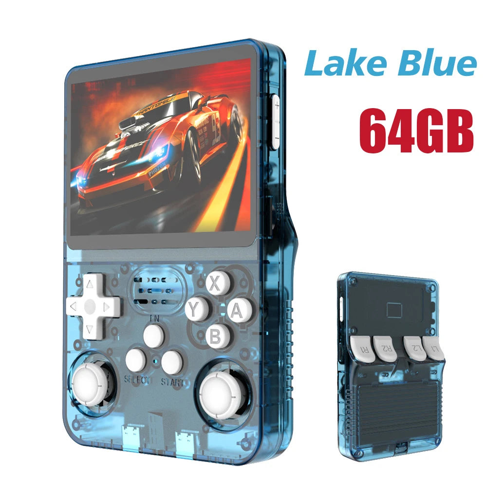 R36S Retro Handheld Game Console – 128GB, 3.5'' IPS Screen, Portable Player