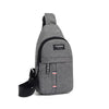 Men's fashionable, convenient, casual, waterproof, adjustable shoulder strap, large capacity waist bag suitable for outdoor acti