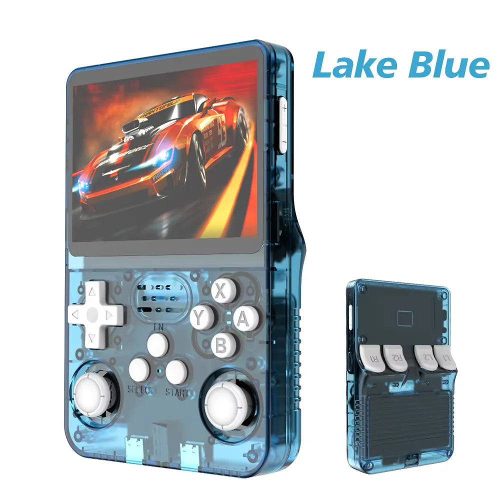 Open Source R36S Retro Handheld Video Game Console Linux System 3.5 Inch IPS Screen Portable Pocket Video Player 64GB 128G Games