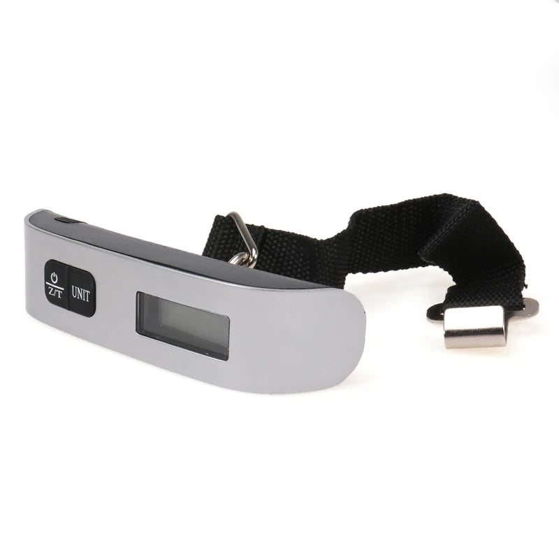 Portable Digital Luggage Scale – 50kg/10g Hanging Travel Weight