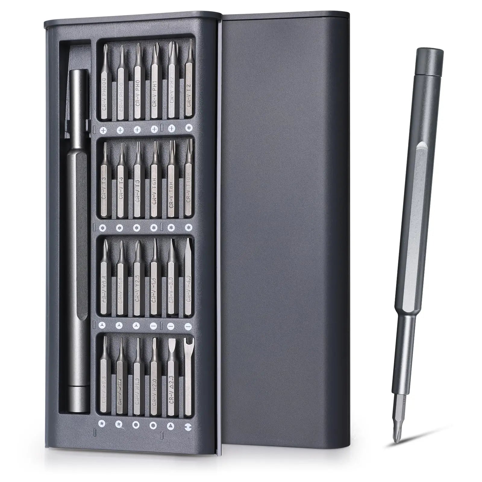 25‑in‑1 Magnetic Precision Screwdriver Set – Repair Kit for iPhone, PC, Laptop & Camera