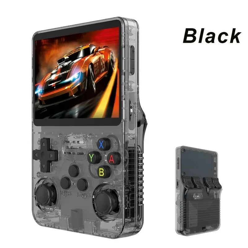 R36S Retro Handheld Game Console – 128GB, 3.5'' IPS Screen, Portable Player