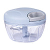 Pink/Blue 500ML/900ML Household Kitchen Garlic Chopper Mashed Hand Pulled Meat Grinder Multifunctional Vegetable