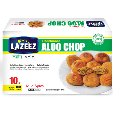Lazeez Aloo Chop 400g (10pcs)