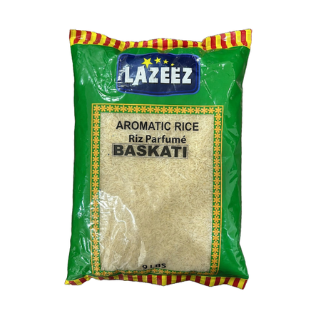 Lazeez Baskati Rice 9LB