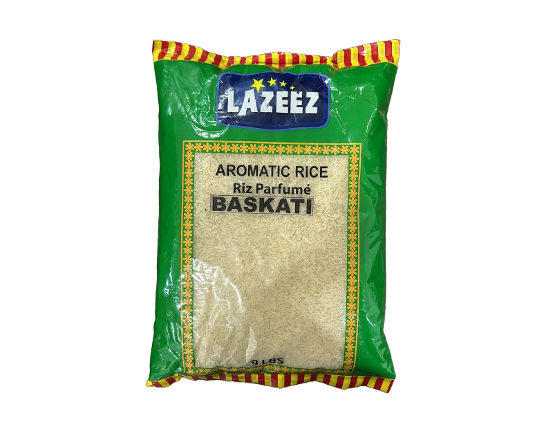 Lazeez Baskati Rice 9LB