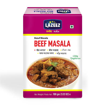 Lazeez Beef Masala – 100g