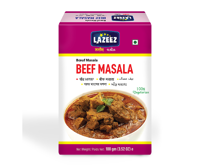 Lazeez Beef Masala – 100g