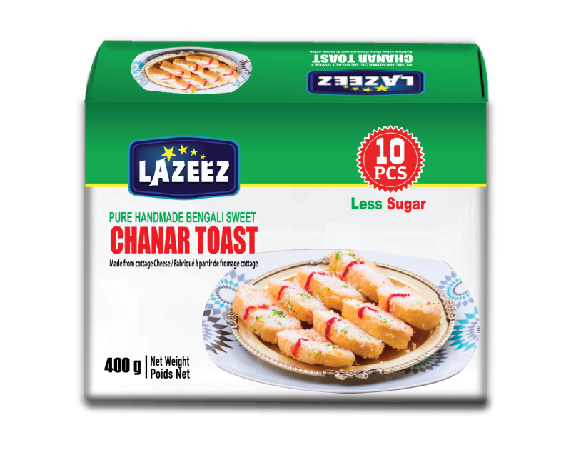 Lazeez Chanar Toast 400g