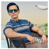Premium Stripe Polo by RICHMAN