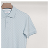 Richman Sky Color Printed Half Sleeve Polo Shirt