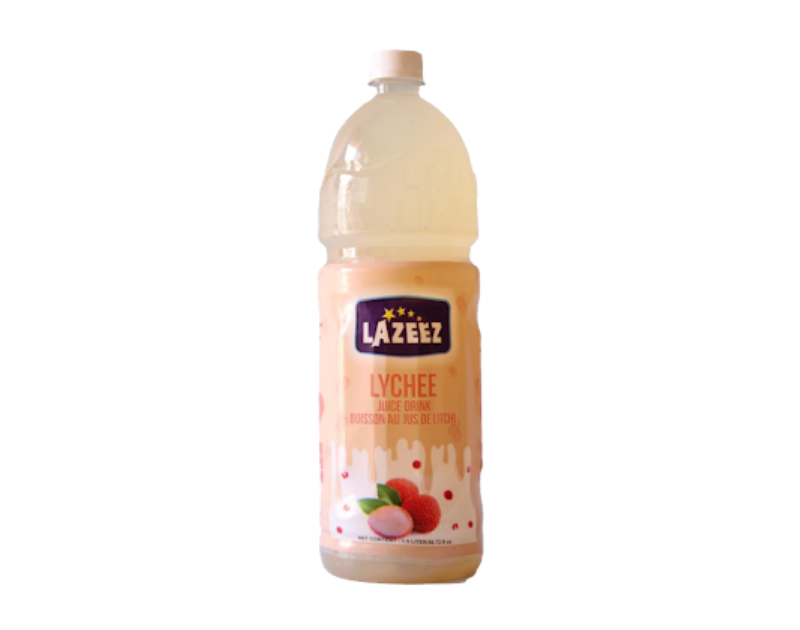 Lazeez Lychee Juice 1.5L. Factory Price