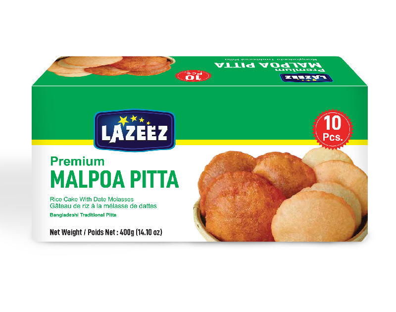 Lazeez Malpoa Pitta 400g