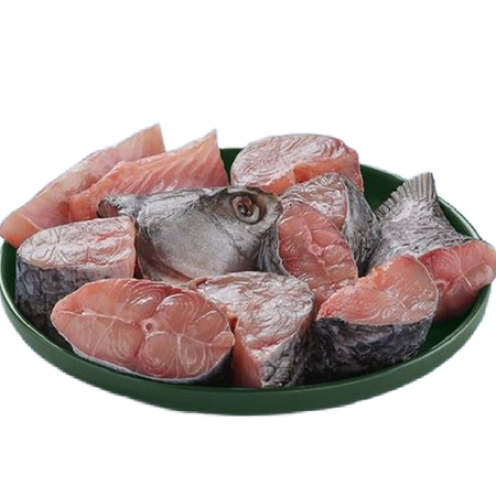 Mrigal Net Wt 10LB. Gross Wt was 11LB. Professionally Cut & Clean (Ready to Cook)