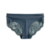 Ladies Microfiber Premium Lace Back Brazilian Briefs Panty