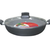 Multipan With Glass Lid Forged