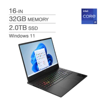 HP OMEN Transcend 16-in OLED Gaming Laptop, Intel Core i9-14900HX - 32GB RAM, 2TB SSD, 8GB NVIDIA GeForce RTX 4070
