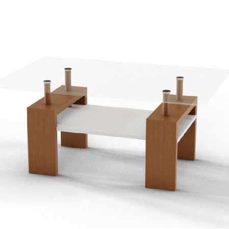 Danube-111 (Table with glass)