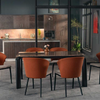Hatil Lufira-232 and Pretentious-226 (6 Chair + 1 Table + 1 Granite) Dining Set