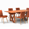 Hatil Veronica-221 and Lavender-222 ( 6 Chair and 1 Table )