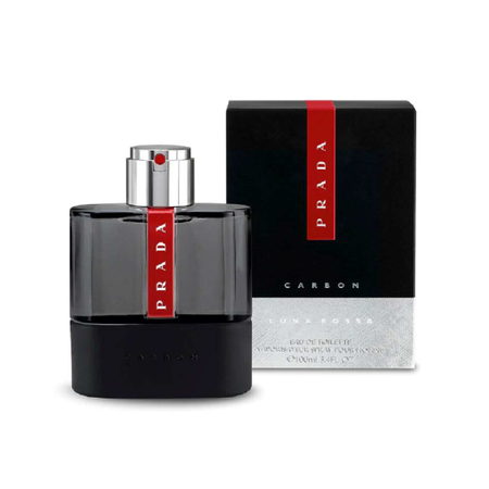 Prada Luna Rossa Carbon Eau De Toilette 50ml and 100ml