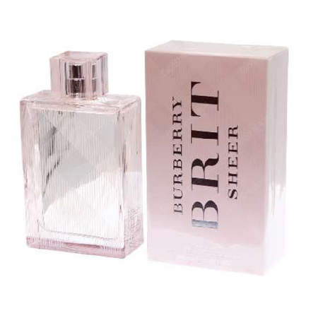 Burberry Brit Sheer For Her Eau De Toilette 100ml