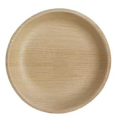 Round Eco-friendly Disposable Areca Leaf Plate